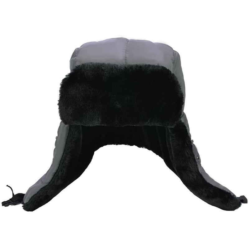 DOXHAUS Unisex Winter Trooper Trapper Hat Warm Hats Hunting Hat with Ear Flaps - Image 2